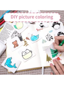 1入組迷你無線高清照片打印機,適用於5.7厘米/2.24英寸透明熱敏標籤貼紙,無需墨水,便攜式打印機配件,適用於辦公室和學習 - 白色 - 查看 8