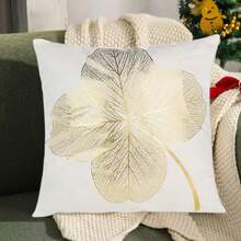 1入組45x45cm黃金押花正方形枕套,適用於家居、房間、臥室、花園裝飾,適合客廳、沙發、臥室、辦公室、汽車使用,亦可稱為靠墊套 - 彩色 - 查看 7
