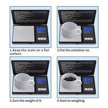 Bascula Digital Gramera Joyeria Joyero 1000x0.1 - Plateado - Ver 4