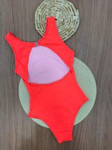 Tween Girls One-Pieces - trái cam - Xem 2