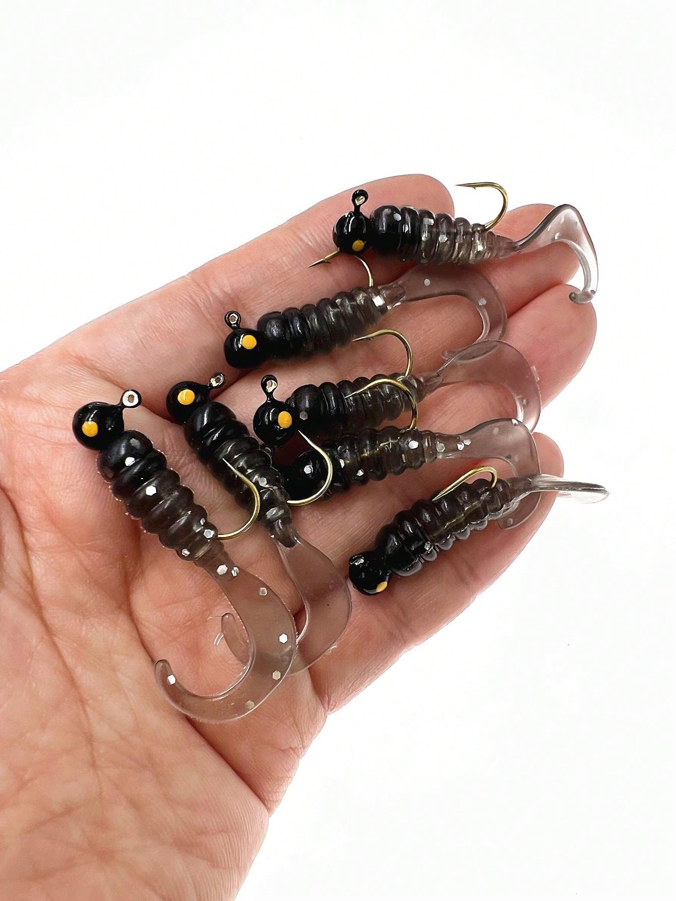 Kit 49 Pièces Têtes Plombées Hameçons Pêche Brochet - 7 Tailles (1g à 14g) - UNOLIGA