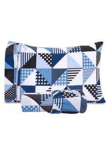 Sheet Sets With Pillowcases - Màu xanh lam - Xem 1