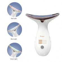 Youbuy 家用頸部按摩器,具有頸部和臉部緊緻、抗皺功效 - 白色 - 查看 2