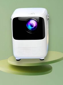 Proyector Smart TV Portátil, Mini Proyector Inteligente, Llevalo A Cualquier Lugar - Proyector Smart TV Portátil - Mini Proyector Inteligente, Llévalo a Cualquier Lugar con Facilidad - Blanco - Ver 4