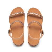 Women Platforms & Wedge Sandals - 駝色 - 查看 3