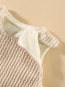 Peninsula Baby Baby Girls' Sleeveless Jumpsuit With Bunny Decorations - Apricot - View 4