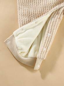 Peninsula Baby Baby Girls' Sleeveless Jumpsuit With Bunny Decorations - Apricot - View 7