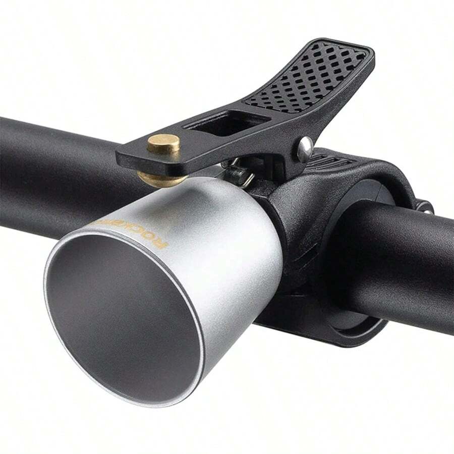 ROCKBROS Bike Bell Classic Bicycle Bell Mountain Bike Bells For Adults With Loud Sound And Fit For 0.87-1.25in/22.2-31.8mm Bicycle Handlebars - 銀色 - 查看 1