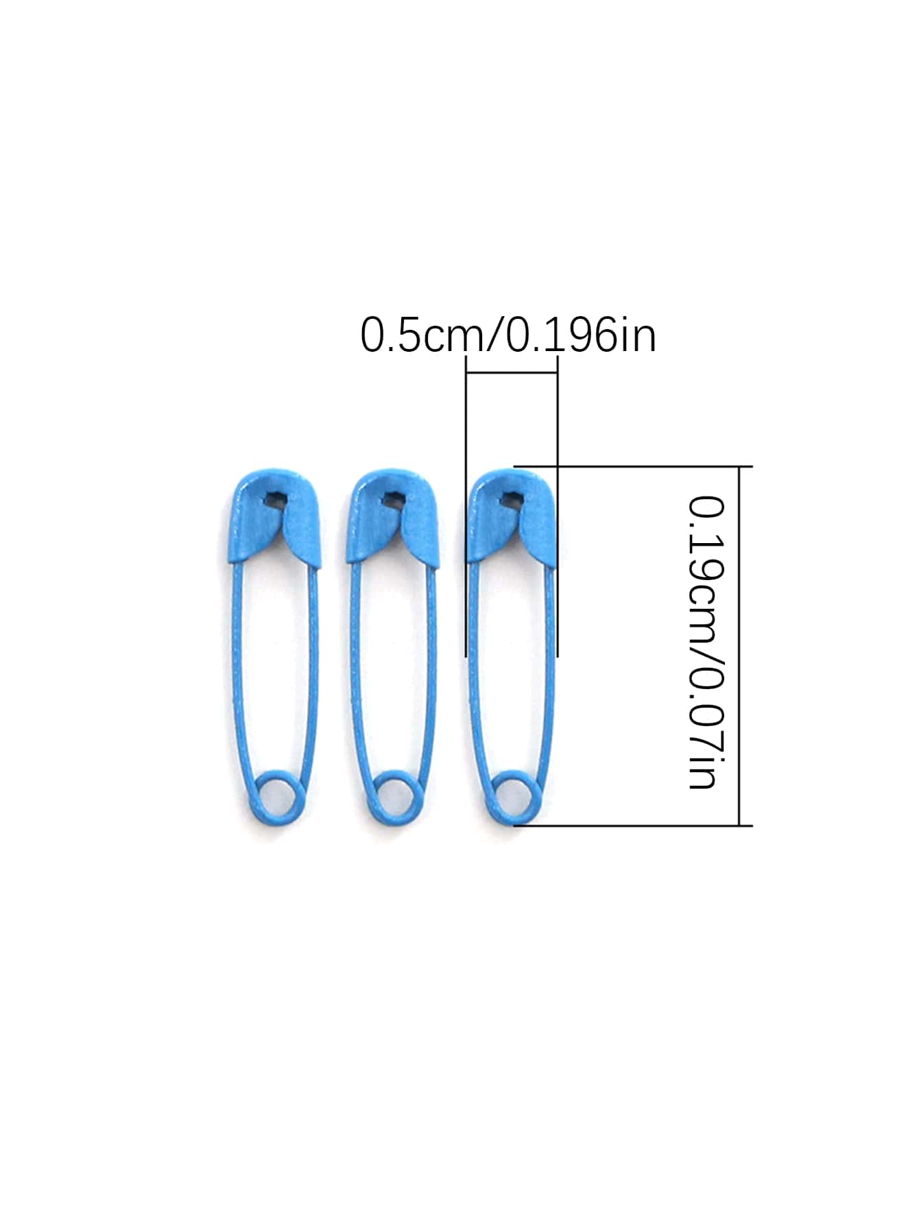 1 Set (12pcs) Colorful 1.9cm Safety Pin Box With 120 Clothing Hang Tags ...