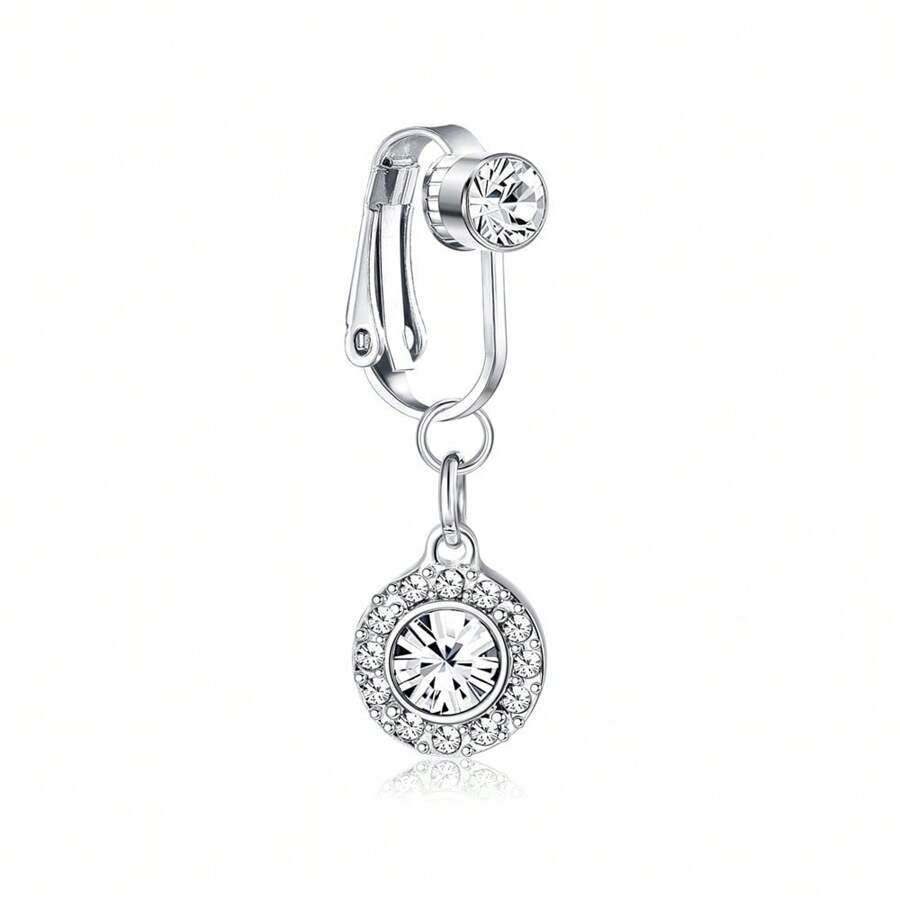 Fake Belly Ring Fake Belly Piercing For Women Clip On Belly Piercing