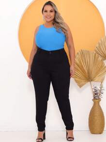 Plus Size Pants - Negro - Ver 1