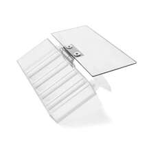 Marimba Portamonedas Acrilico Con Tapa - transparente - Ver 7