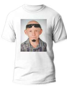 Playera Dewey Malcolm Moda 2024 Tren lokote - Blanco - Ver 1