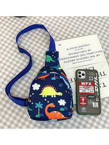 Thời trang giản dị Túi đeo ngực Đối với Con trai Và Cô gái , Trẻ em Dễ thương Khủng long Túi đeo chéo - Nhiều màu - Xem 4