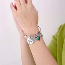 女士生日禮物女孩手鍊,生日吊飾手鍊 7 號 11 號 14 號 15 號 16 號 18 號 19 號 20 歲生日禮物給女兒、姊妹、朋友、青少年女孩 - 16號 - 查看 3