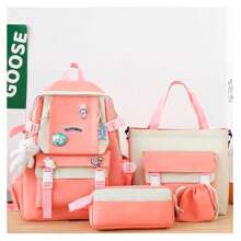 Mochila Kawai lisa - Rosa - Ver 11