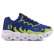 CALCADOS LGHT LIGHT Kids Flats - Màu xanh hải quân - Xem 3