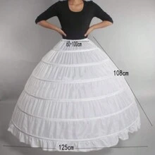 Sottoveste Petticoat da Matrimonio Crinolina Sottoveste Sottogonna Vestito Nuziale Cerchio Sottovesti Vintage Ognissanti