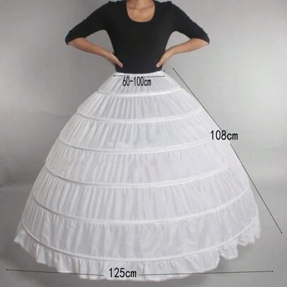 婚礼衬裙衬裙衬裙新娘礼服裙环复古衬裙万圣节秋季女士服装