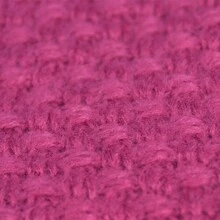 1入組兒童男女冬季針織無邊圍巾極柔極暖护頸圍巾 - 玫紅色 - 查看 3