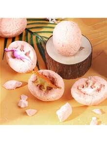 1pc Random Delivery Archeological Digging Dinosaur Egg Toy, Stress Relief Toy, Creative Gift, Novelty Dinosaur Egg Blind Box - Multicolor - View 2