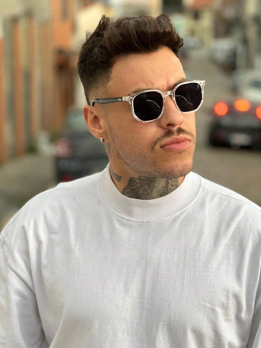 Óculos de sol Hexagonal Unissex com UV400 - Ipanema