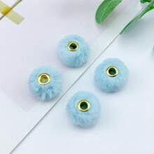 10pcs/Set Soft Plush Round Beads Diy Jewelry Making Accessory - Hair ball beads - View 19