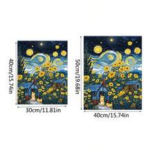 1按數字設定油漆家居牆壁裝飾和禮品 - 無框-A - 查看 2