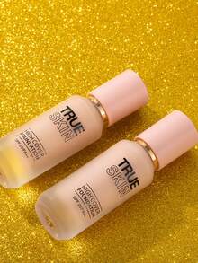 PINK KEY Base De Maquillaje Líquido Profesional Alta Cobertura Antiporos Sin Sensación Grasa - TONO 3 - Ver 6