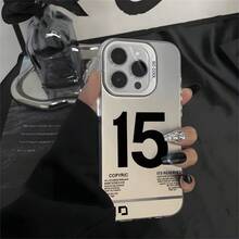 防滑防震手机壳适用于三星/ 16/7/8/11/12/13/14/15/X/XR/Xs/Plus/Pro/Pro Max/SE2 - 銀色[0] - 查看 5