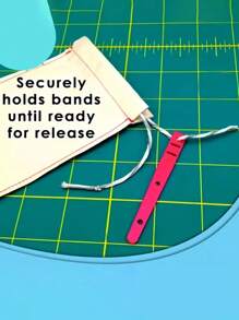 1 組金屬線塑膠線推桿袋塑膠彩帶穿線工具鬆緊帶穿線 - 彩色 - 查看 3