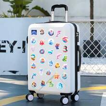 50入組海洋動物貼紙,可愛的海洋生物防水貼紙,適用於水瓶、手提電腦、剪貼簿、行李箱,男女生日派對裝飾美學乙烯基貼紙 - 彩色 - 查看 8