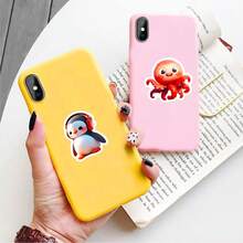 50入組海洋動物貼紙,可愛的海洋生物防水貼紙,適用於水瓶、手提電腦、剪貼簿、行李箱,男女生日派對裝飾美學乙烯基貼紙 - 彩色 - 查看 7