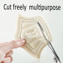 鞋跟墊防止鞋子滑脫耐磨半碼鞋墊男女高跟鞋鞋墊減少鞋碼 - 黑色 - 查看 6