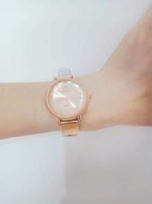 Women's Quartz Watches - Hoa hồng vàng - Xem 2