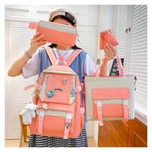 Mochila Kawai lisa - Rosa - Ver 3