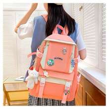 Mochila Kawai lisa - Rosa - Ver 4