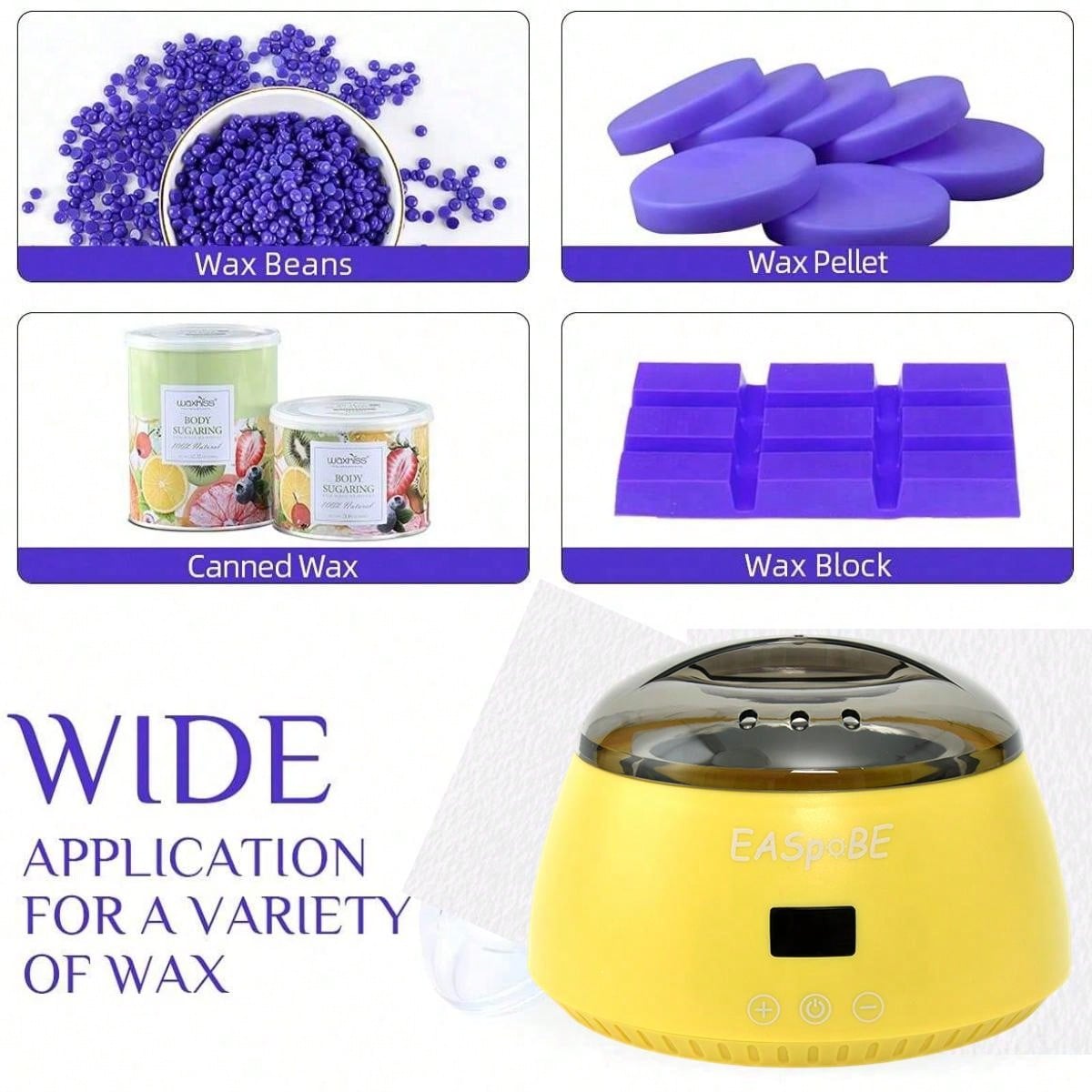 Eu Standard (Yellow) High Performance Unisex Waxing Kit For Sensitive