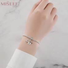 MISEFF 2023 Mới 1pc 925 Bạc Sterling Ống nghe Bộ dụng cụ y tế Mũ y tá Hạt Mặt dây chuyền Vòng tay Trang sức DIY Làm quà tặng sinh nhật cho bé gái bé trai Quà tặng Lễ Tạ ơn - Bạc - Xem 2