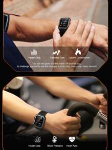 Reloj Inteligente Hombre Smartwatch Llamada Deportivo Ip68 - Negro - Ver 3