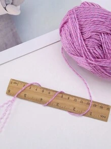 1 Roll Metallic Colored Medium Chunky Acrylic Yarn, Perfect For Diy Knitting Blankets, Cushions, Scarves, Hats, Stuffed Animals, Warm Plush Cushions, Cup Cozies, Crochet Thread, Hand-Knitted Yarn, Approximately 10000cm/3937in Total Length