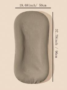 1個嬰兒巢床墊套,適用於0-12個月嬰兒床,不包含床墊 - 咖啡棕 - 查看 7