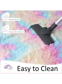 Decorative Rug 200 X 120 Cm Living Room And Bedroom - 彩色 - 查看 3