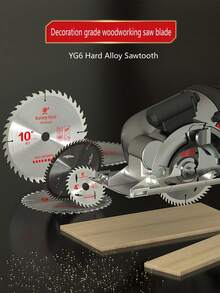 1pc 4-Inch Wood Saw Blade For Angle Grinder, Cutting Machine, Portable Saw And Circular Saw - Multicolor - View 2