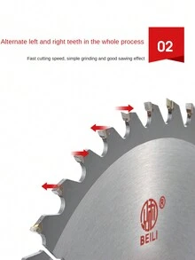 1pc 4-Inch Wood Saw Blade For Angle Grinder, Cutting Machine, Portable Saw And Circular Saw - Multicolor - View 4