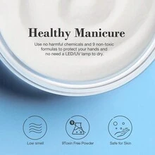 美甲水晶粉1包和浮雕美甲筆雕刻筆修甲工具套裝,適用於初學者 - 白色 - 查看 4