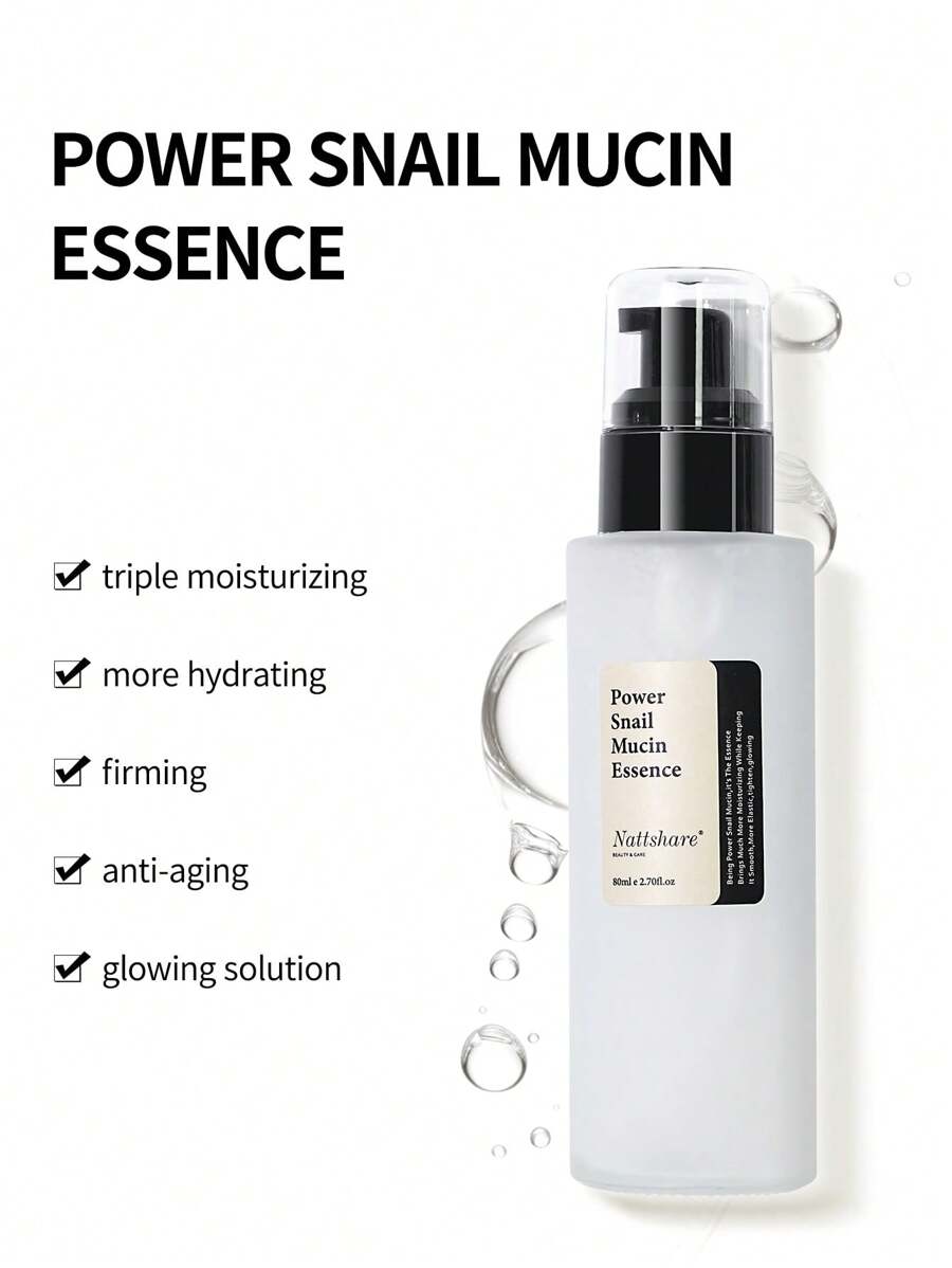 Snail Mucin Power Essence 80ml Advanced Snail Secretion Filtrate Facial ...