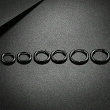 21對/組黑色耳環套裝,包括不鏽鋼平面耳環、外科鋼耳環、cz軟骨耳環、多重手鐲耳環,男女適用 - 黑色 - 查看 5