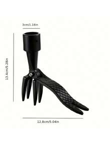 1 件装垂直食槽工具头更换手动食槽根去除器户外花园草坪手动工具无需弯腰、跪下、花园工具、园艺工具 - 黑色 - 查看 7