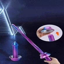 Gravity Defying Telescopic Sword Spiral Sword 3d, Expandable - Multicolor - View 3